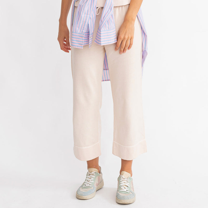 Beryl Lounge Pant French Terry ~ Oatmilk