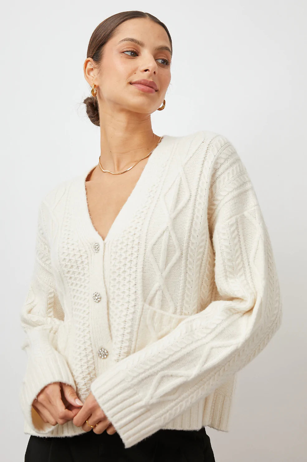 Long 2025 ivory sweater