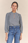 Bailey Blouse ~ Bluff Check