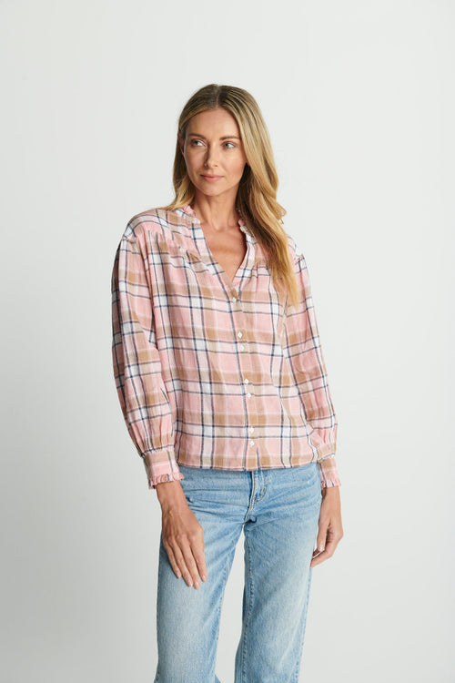 Ivy Shirt ~ Crystal Plaid