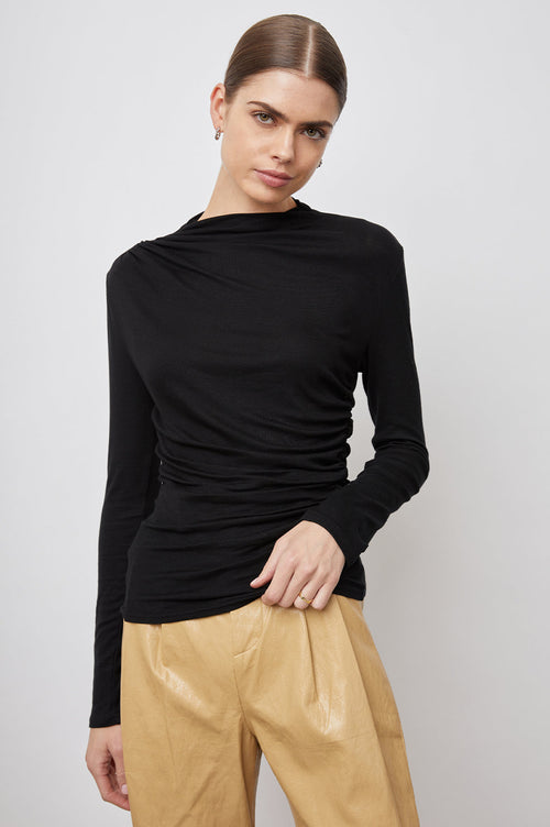 Joelle Top ~ Black Onyx