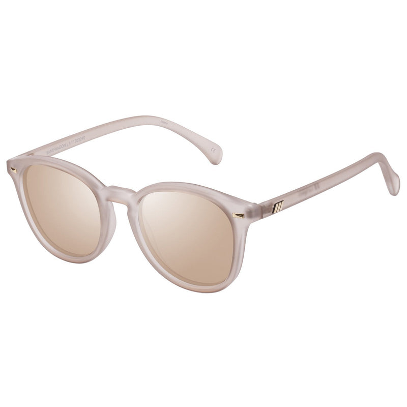 Le Specs Bandwagon Sunglasses ~ Matte Stone