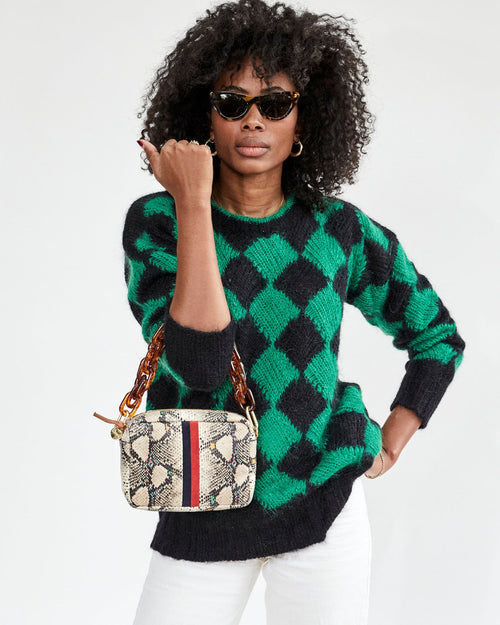 Shortie Strap Acrylic ~ Tortoise