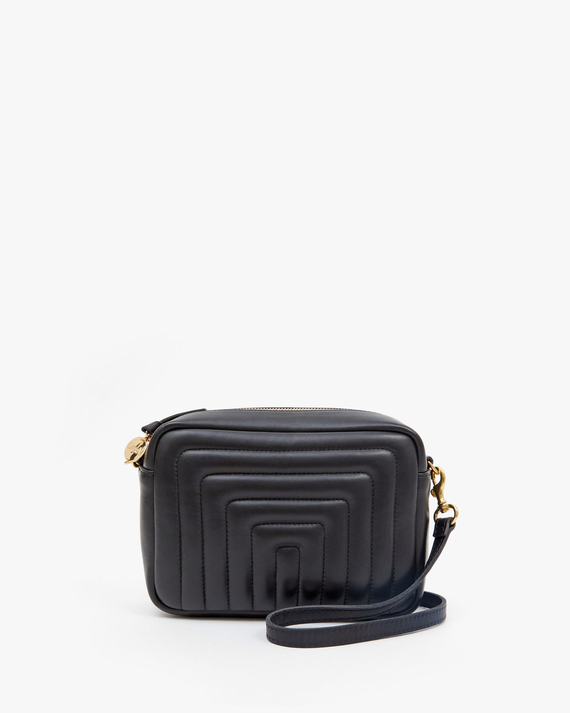 Midi Sac ~ Black Quilted Nappa – Chic Streets
