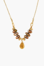 Chan Luu Pearl Tear Drop Pendent  Necklace