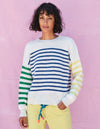 Oversized Sweater ~ Multicolor Stripes