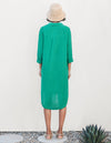 Long Sleeve Shirttail Dress ~ Clover