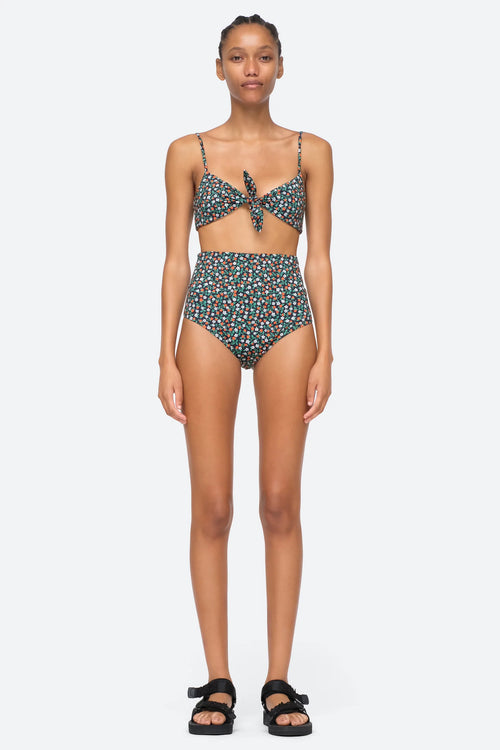 Lilly High Waisted Bikini Bottom