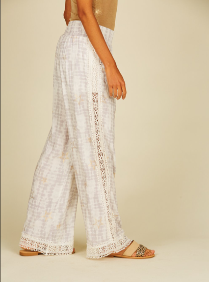 Tie dye sales wide leg trousers