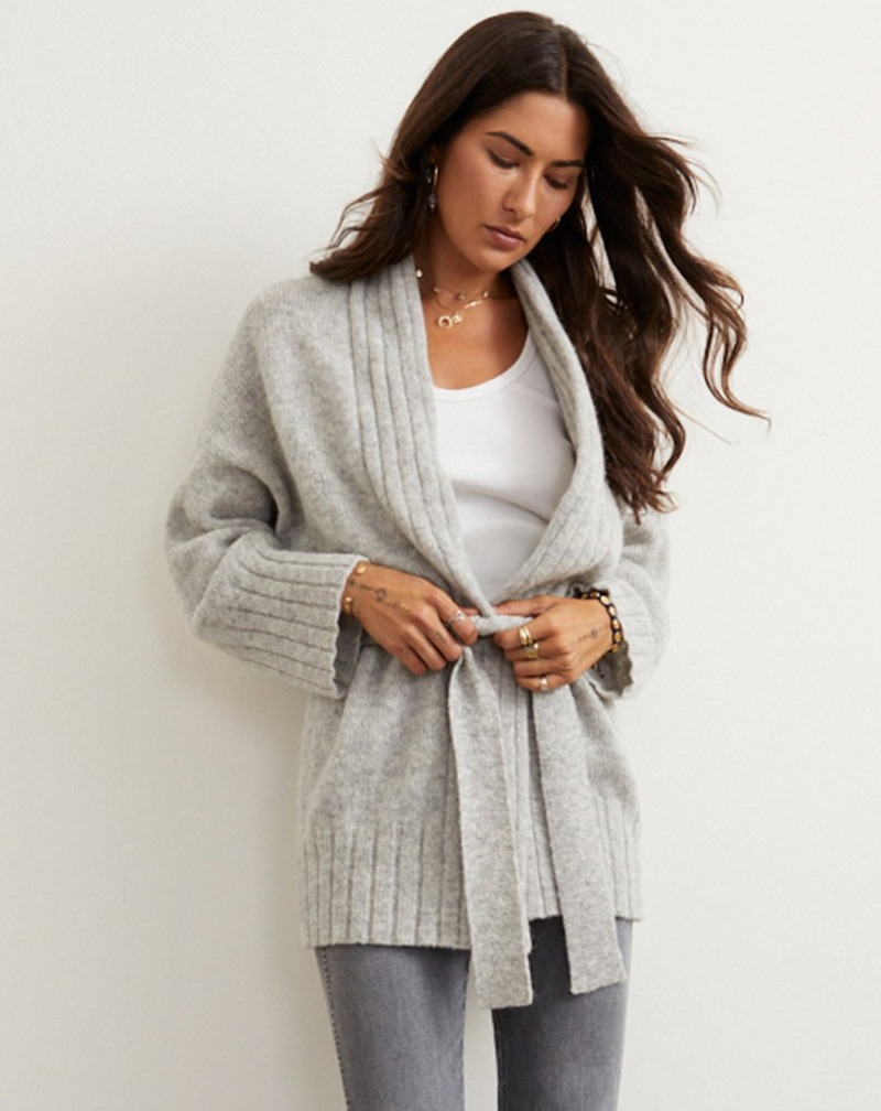 Cherish grey sweater outlet
