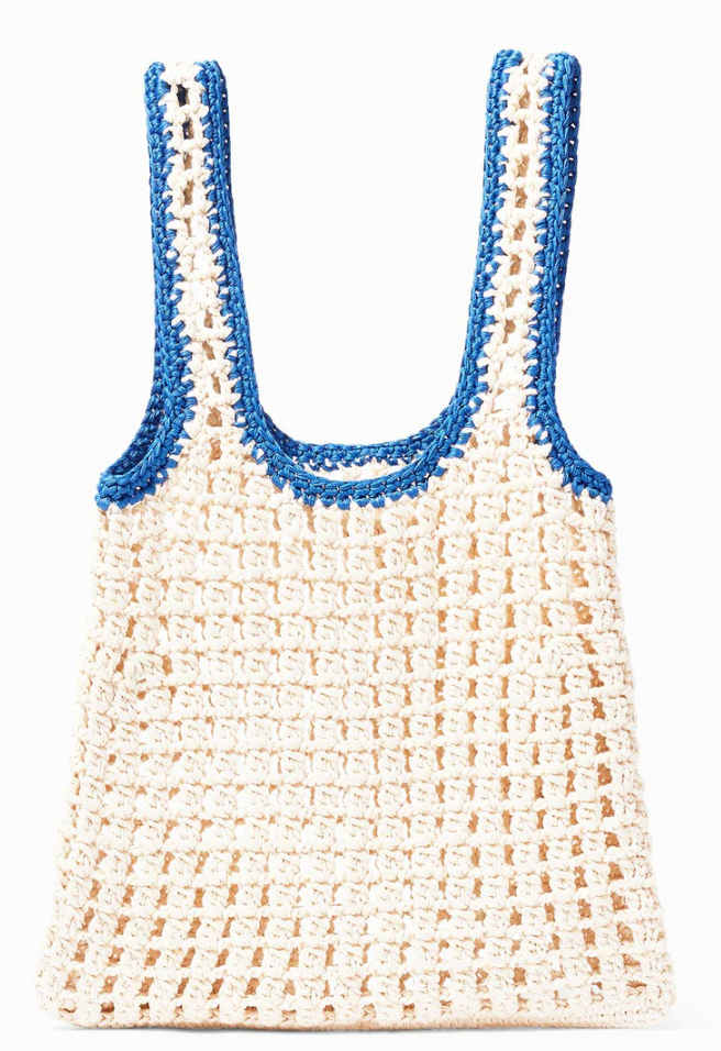 Crochet Tote ~ Pastel Rainbow – Chic Streets