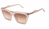 Lisbon Sunglasses ~ Thistle/Brown Gradient