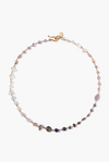 Daphne Beaded Necklace ~ Lolite Mix