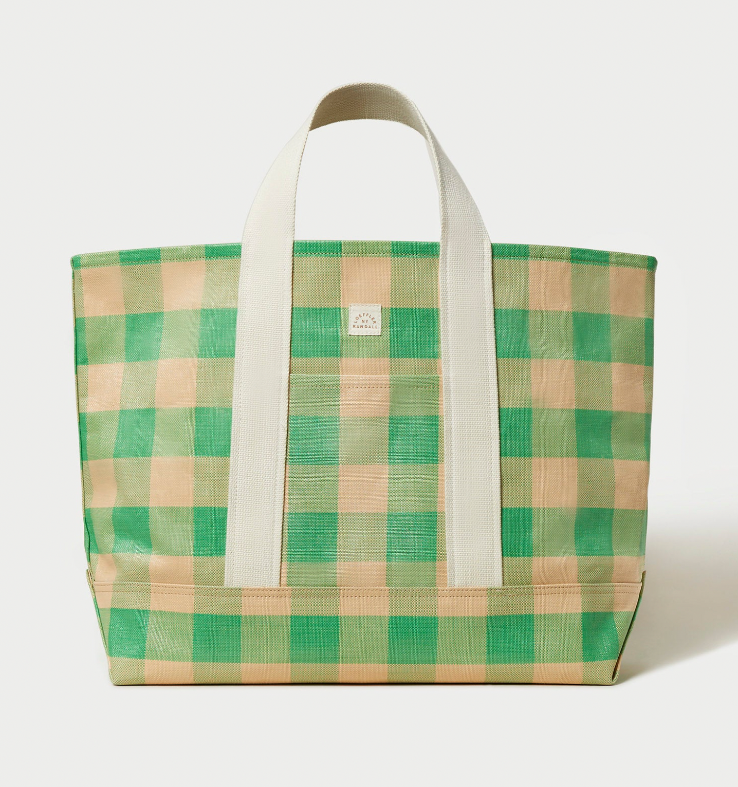 Bodie Green Gingham Oversized Tote – Chic Streets