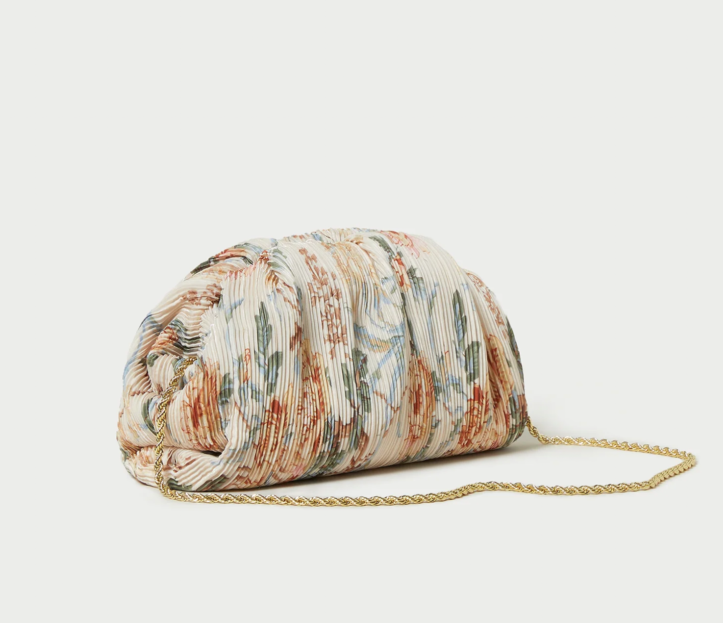 Floral Quilted Dome Bag Double Handle Fashionable