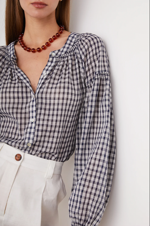 Kenlie Shirt~ Sailor Check