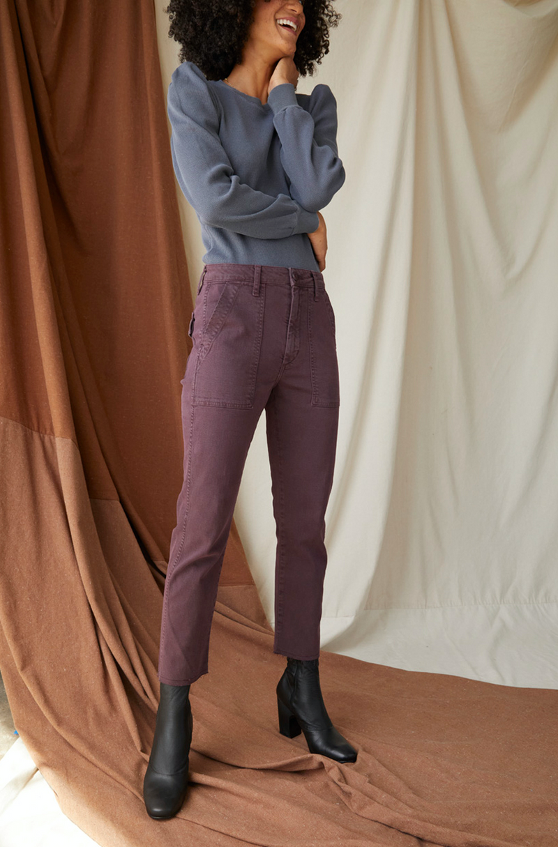 Easy Army Trouser ~ Wine