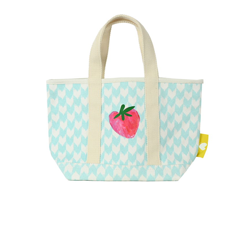 clare v strawberry bag