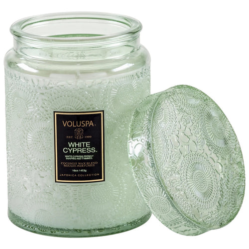White Cypress Small Jar