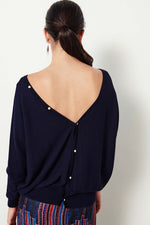 Elsy Backless Sweater