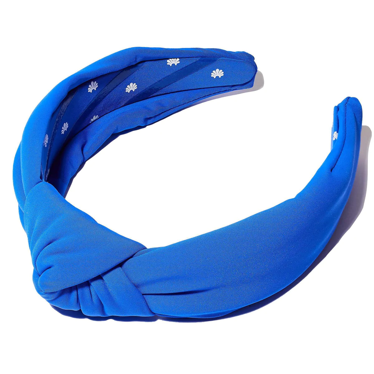 Lele Sadoughi Royal Blue neoprene headband Crystal Star of David Knotted Headband by Lele Sadoughi main image 3