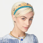 Topaz Crystal Bloom Bessette Headband