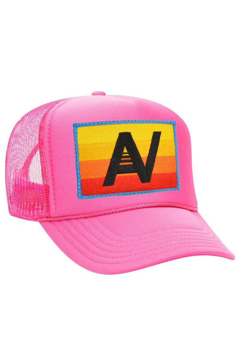 Vintage Low Rise Trucker Hat ~ Pink