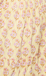 Ottessa Striped Floral Mini Dress