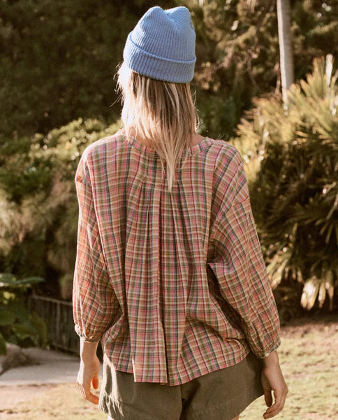 The Handsome Button Up ~ Bright Summer Plaid