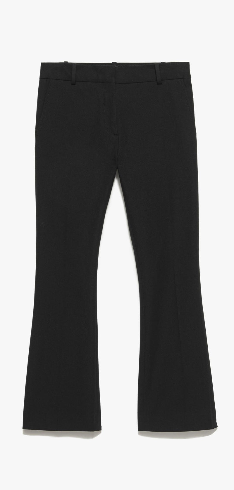 Le Crop Mini Boot Trouser ~ Noir