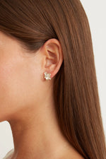 Hibiscus Stud Earring
